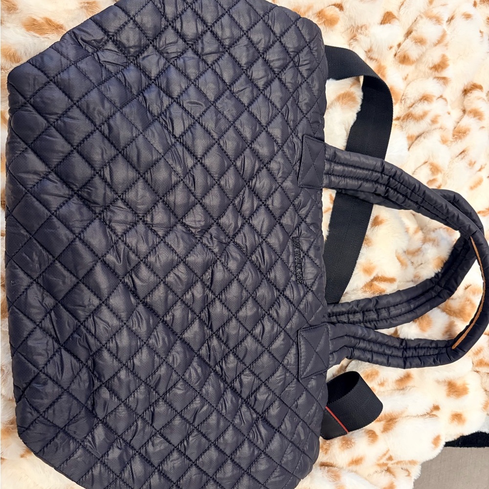 MZ Wallace Quilted Midnight Tote